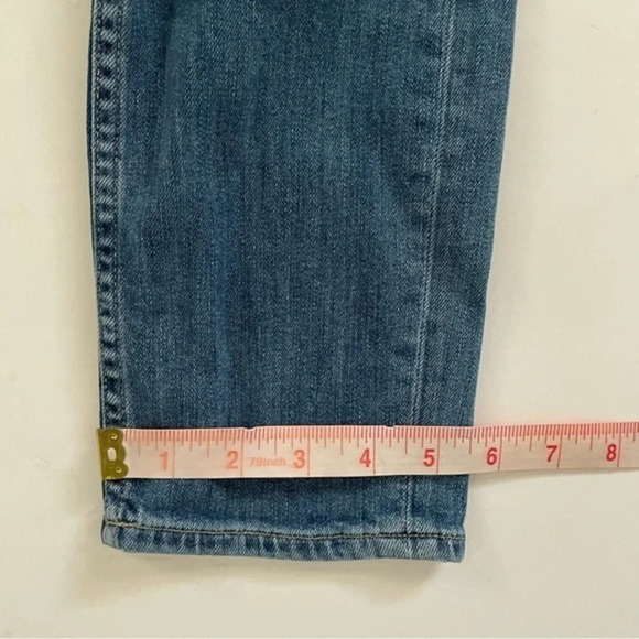 Paige Womens Carter Slim Jeans Size 26 Mid Rise Distressed - Picture 8 of 10